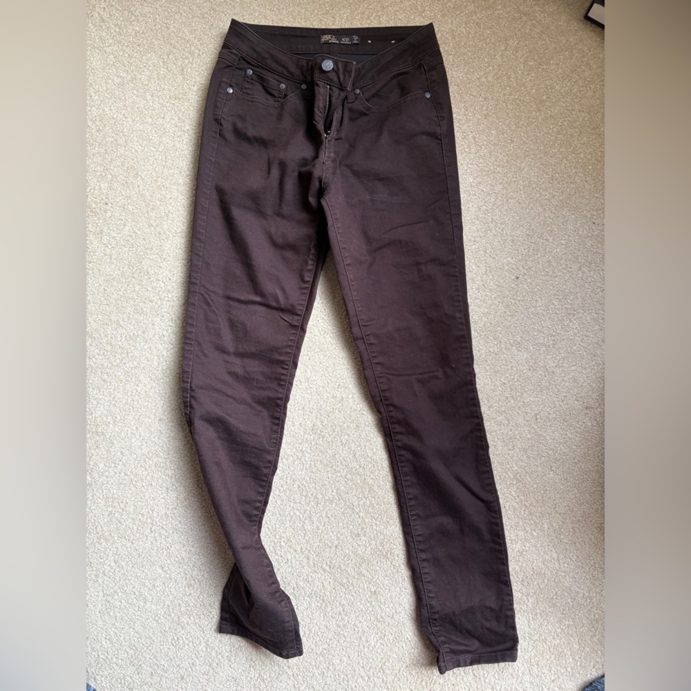 Women’s Prana Kara Jean in coffee/brown. Size 4/27.